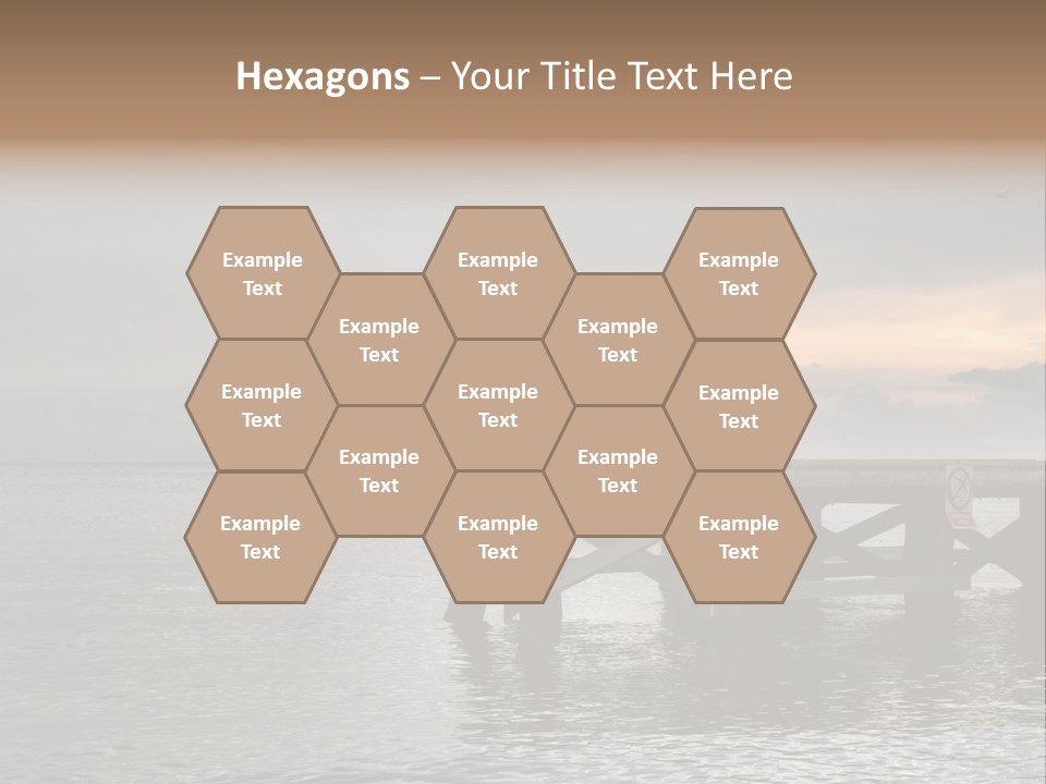 Evening Pier PowerPoint Template