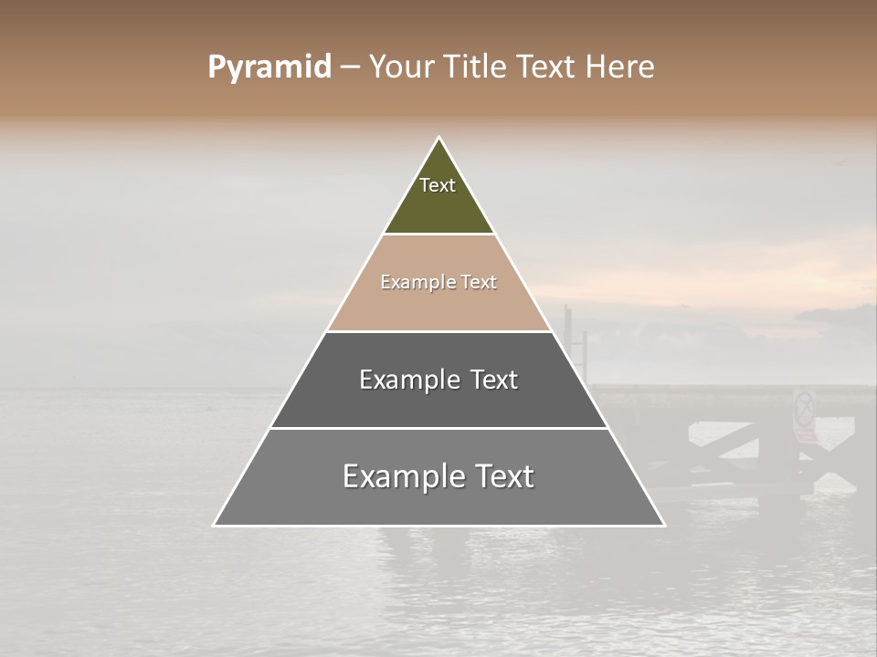 Evening Pier PowerPoint Template