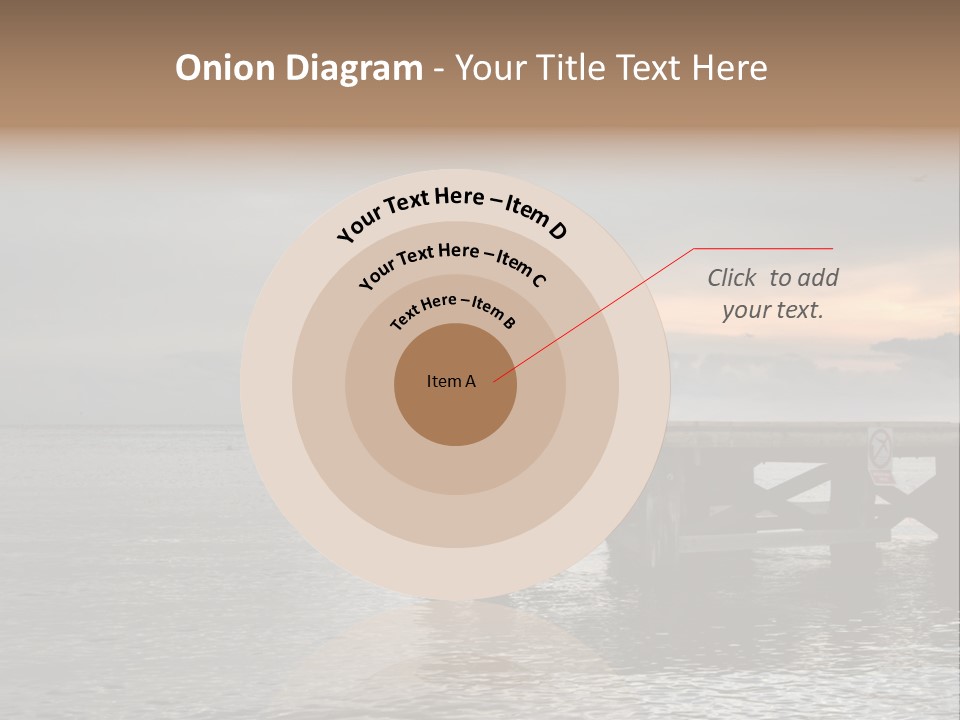 Evening Pier PowerPoint Template