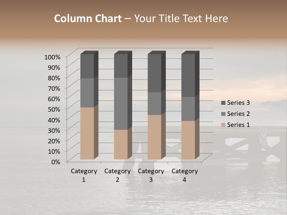 Evening Pier PowerPoint Template