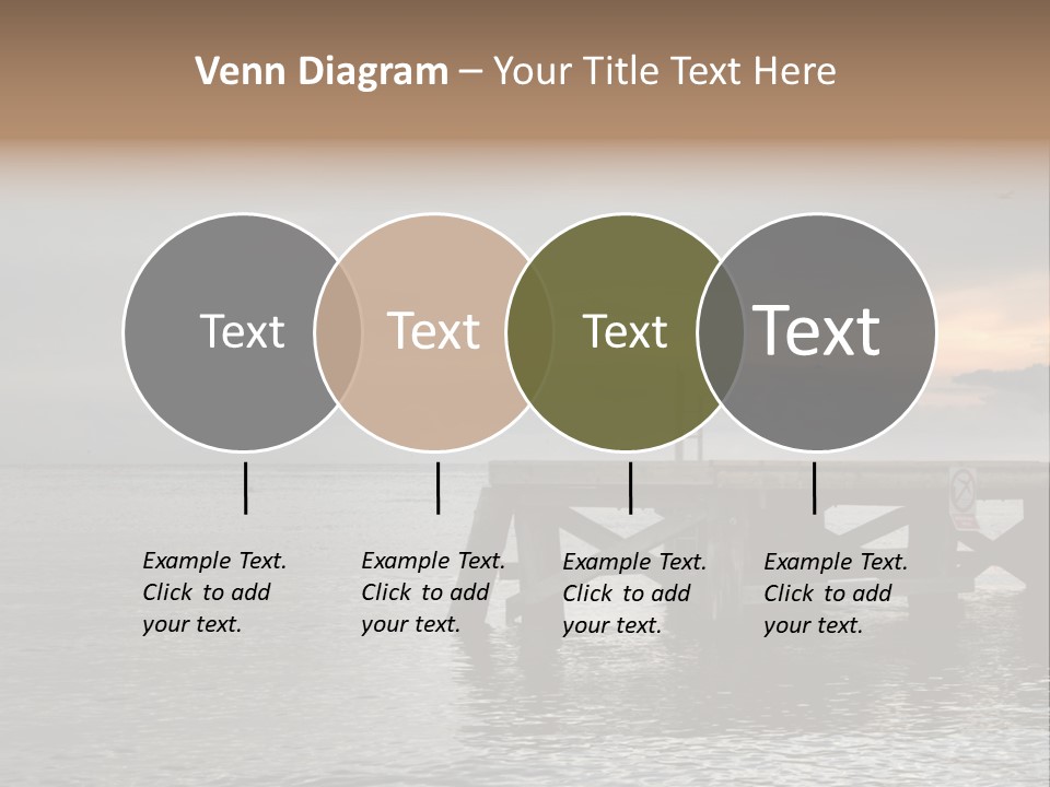 Evening Pier PowerPoint Template