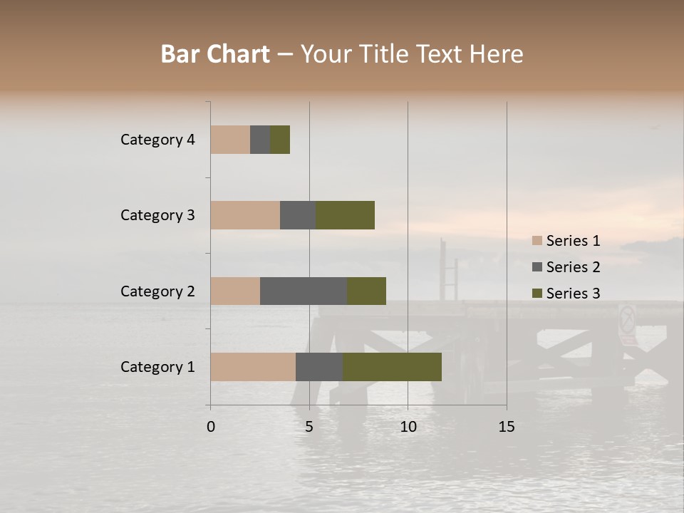 Evening Pier PowerPoint Template