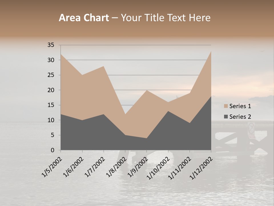 Evening Pier PowerPoint Template