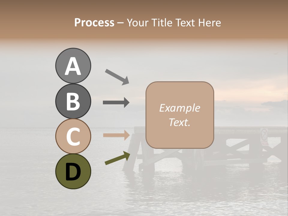 Evening Pier PowerPoint Template