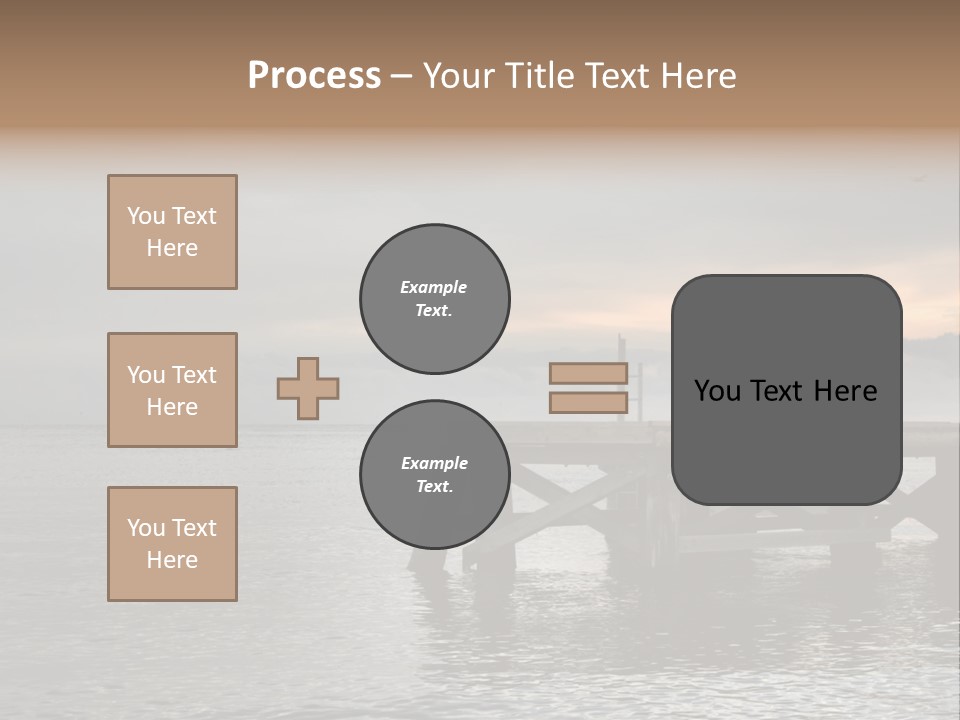 Evening Pier PowerPoint Template