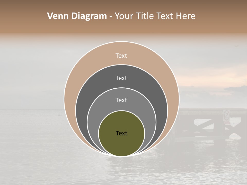 Evening Pier PowerPoint Template