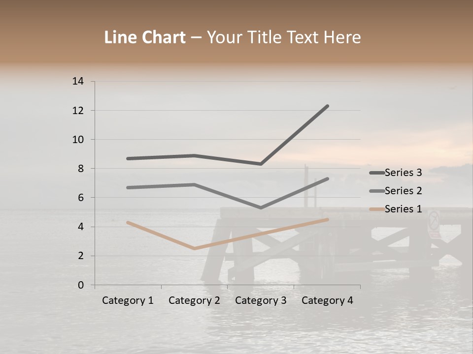 Evening Pier PowerPoint Template