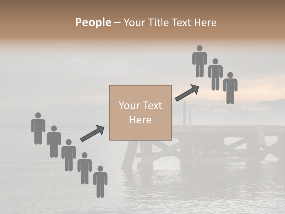 Evening Pier PowerPoint Template
