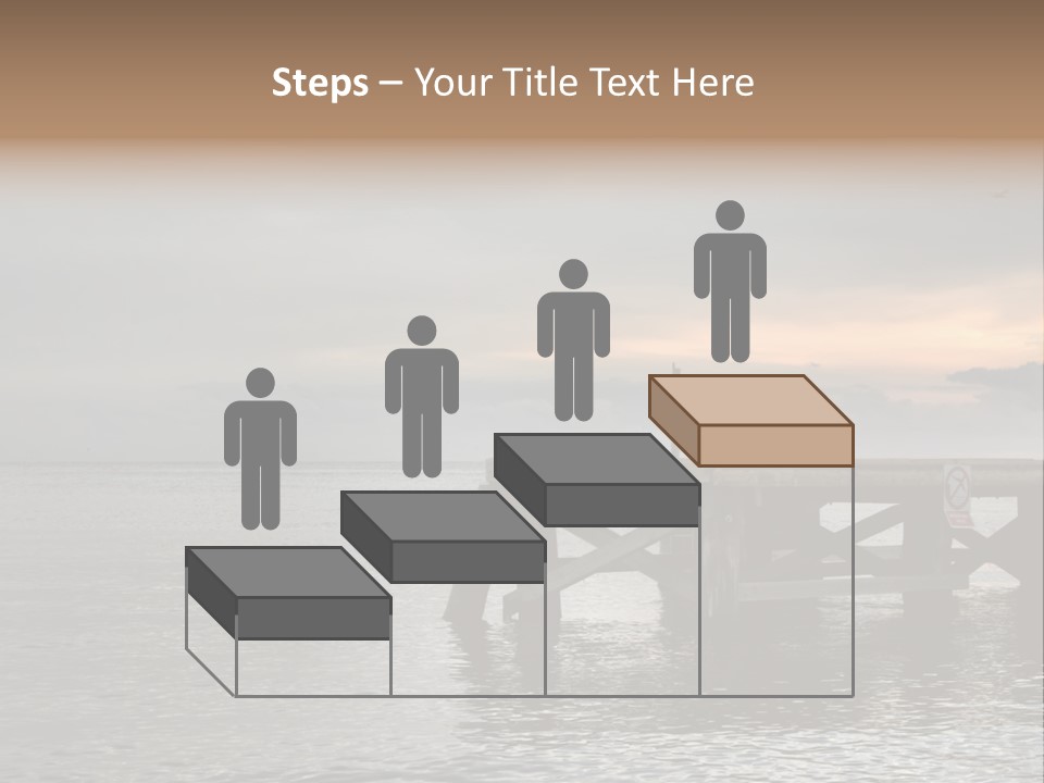 Evening Pier PowerPoint Template