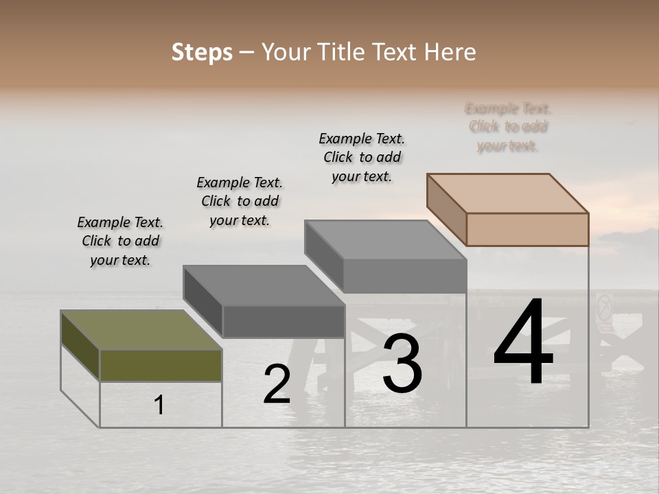 Evening Pier PowerPoint Template
