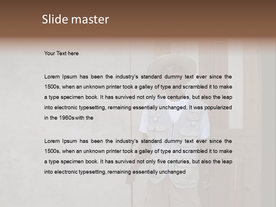 Fishing Guide PowerPoint Template