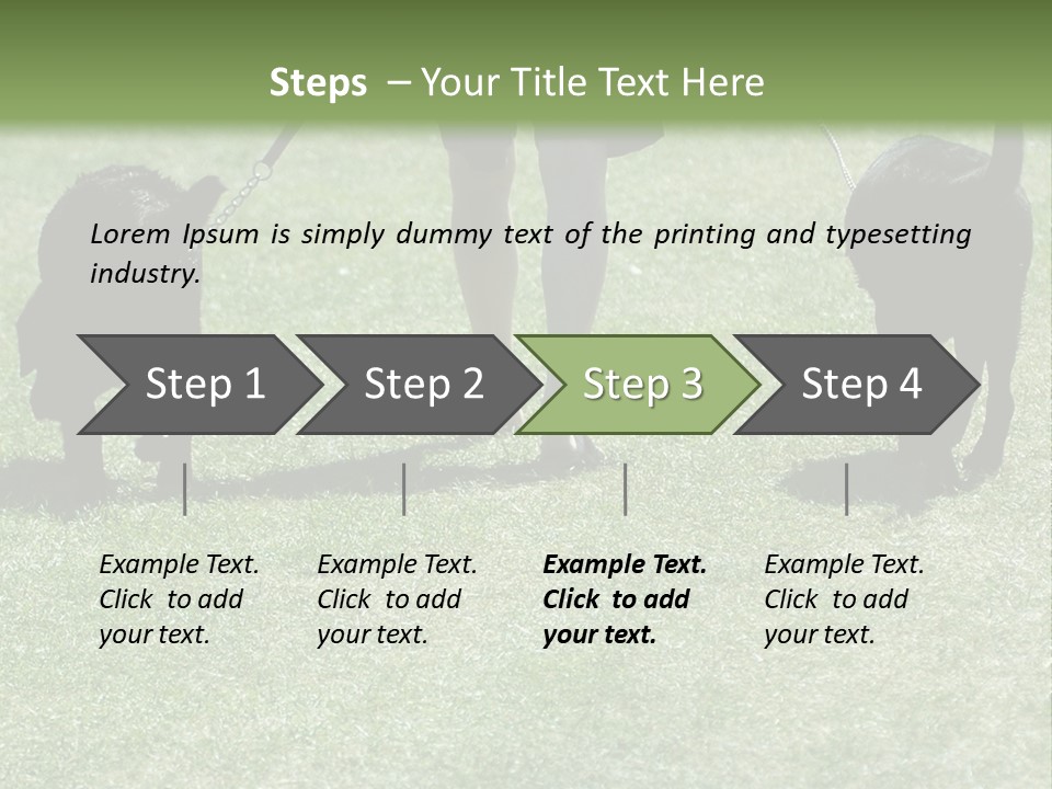 For A Walk PowerPoint Template