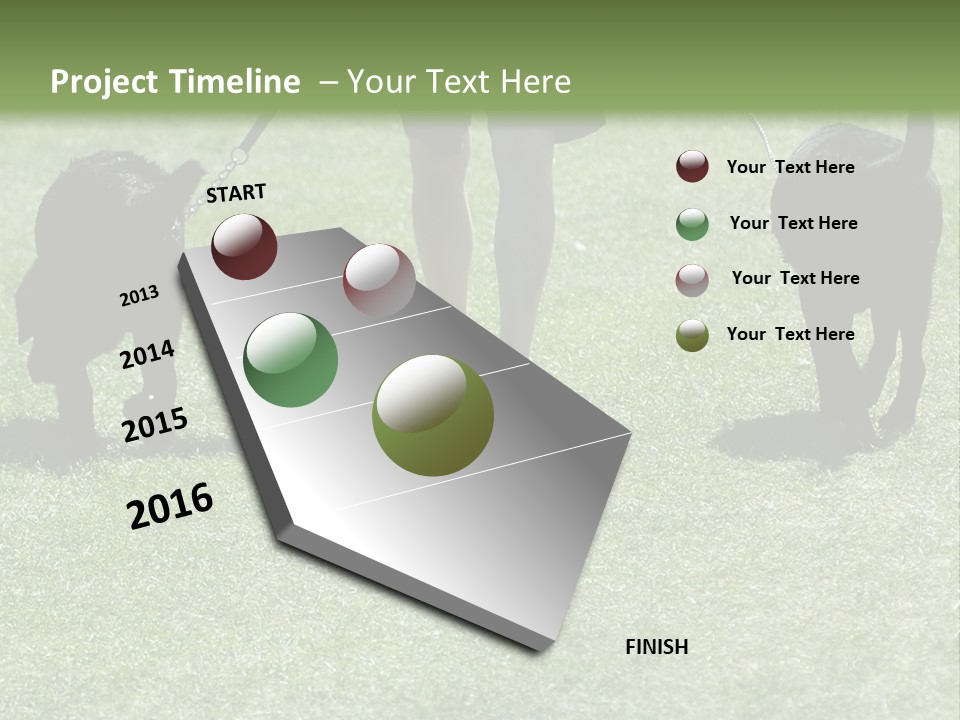 For A Walk PowerPoint Template