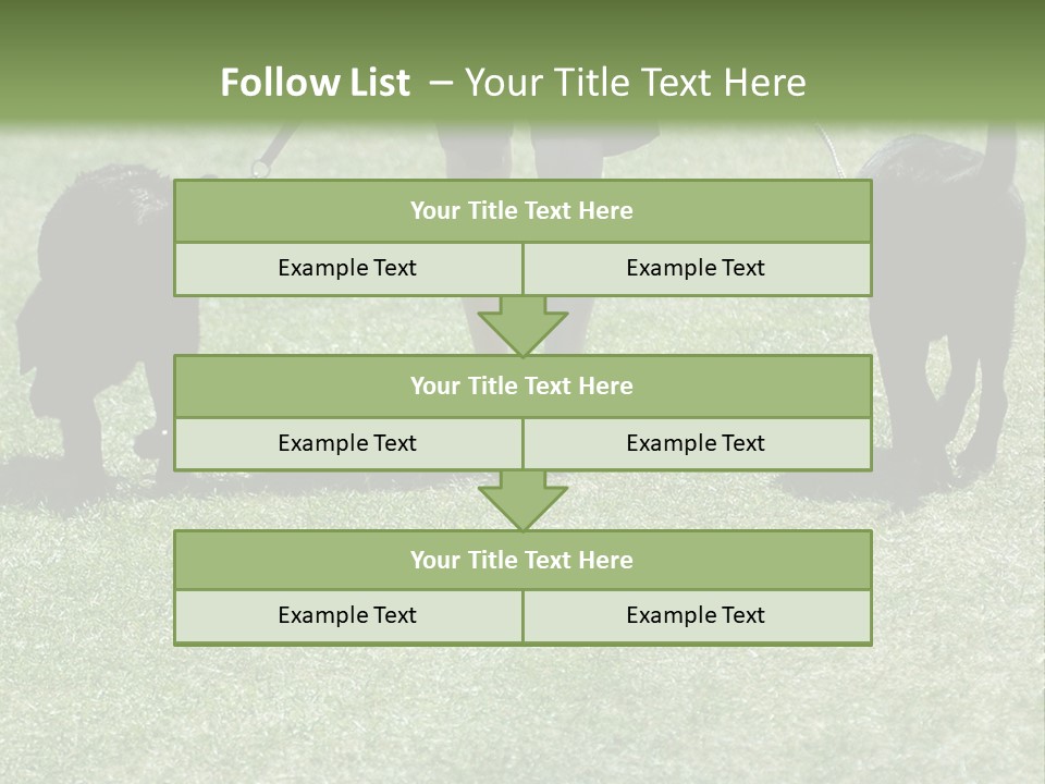 For A Walk PowerPoint Template