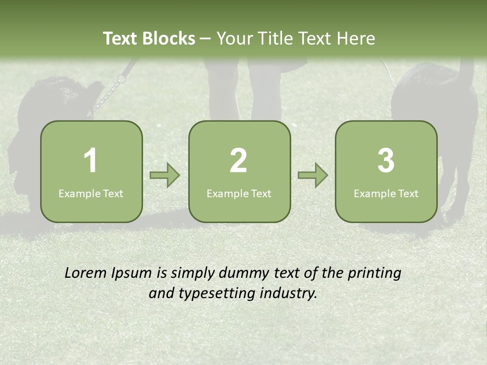 For A Walk PowerPoint Template