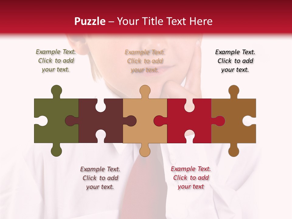 Thinking Boy PowerPoint Template