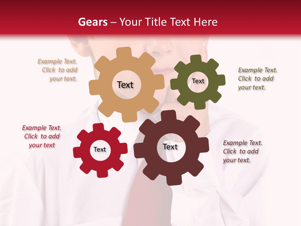 Thinking Boy PowerPoint Template