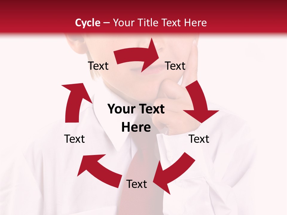 Thinking Boy PowerPoint Template