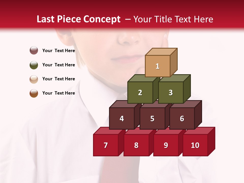 Thinking Boy PowerPoint Template