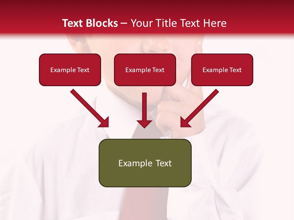 Thinking Boy PowerPoint Template