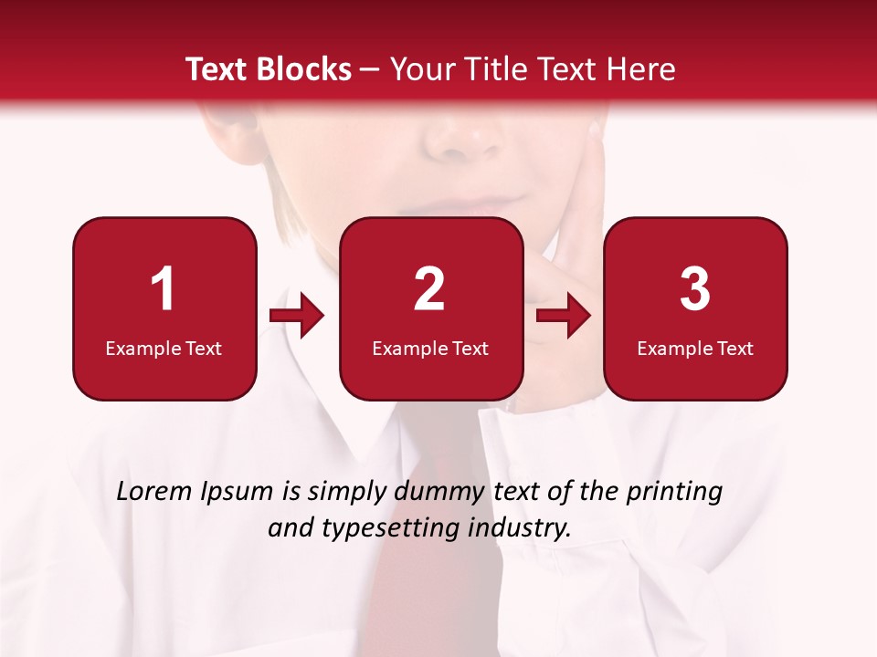 Thinking Boy PowerPoint Template