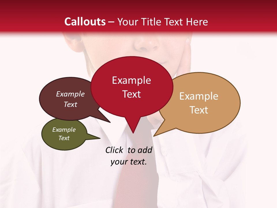 Thinking Boy PowerPoint Template