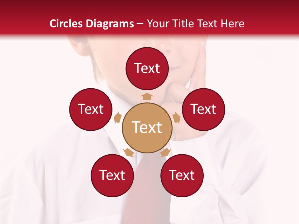 Thinking Boy PowerPoint Template