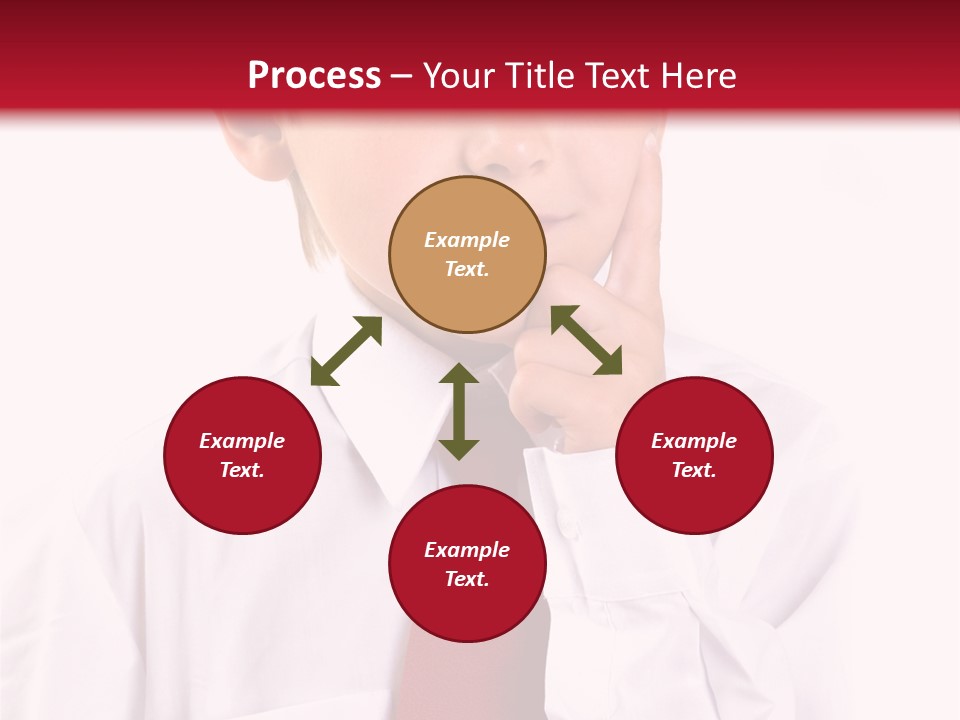 Thinking Boy PowerPoint Template