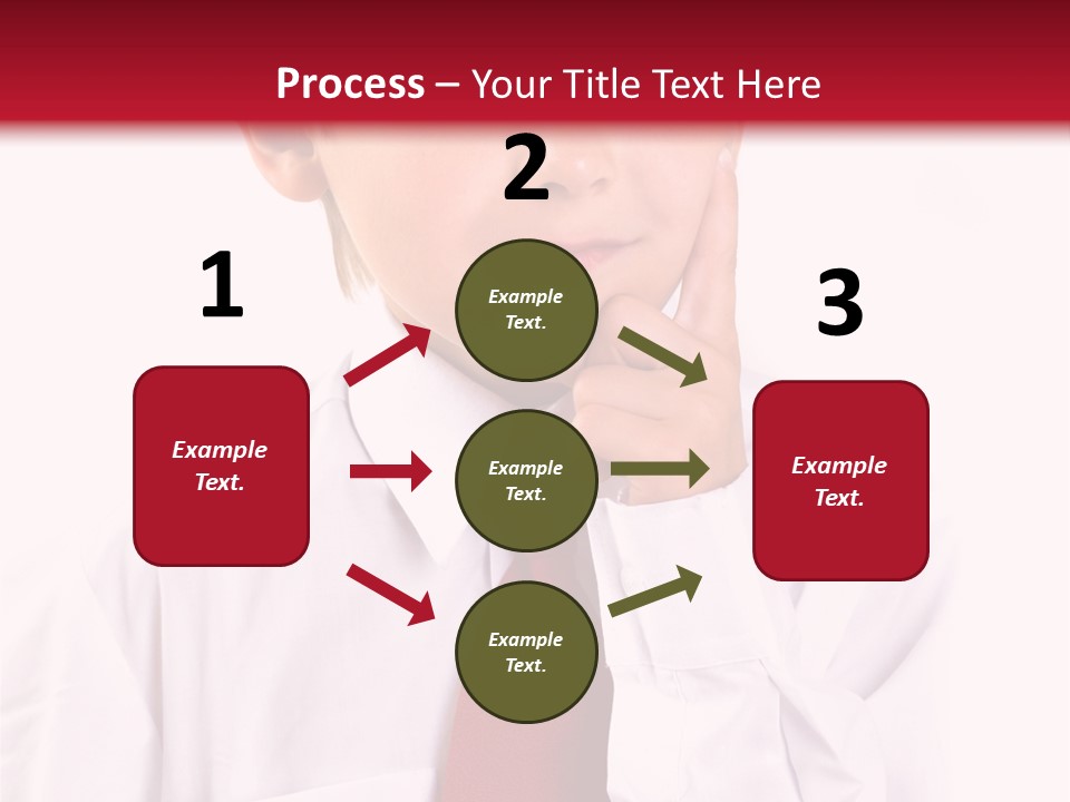 Thinking Boy PowerPoint Template