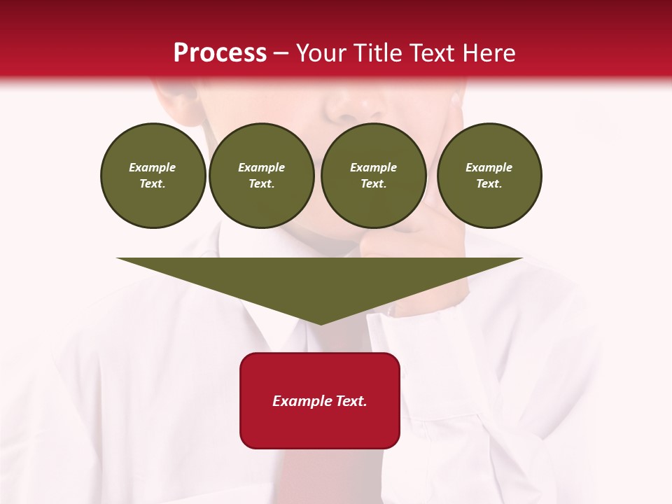 Thinking Boy PowerPoint Template