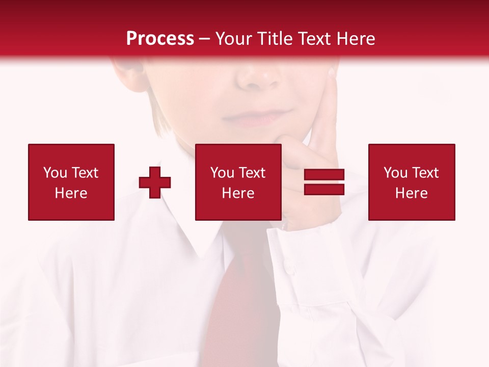 Thinking Boy PowerPoint Template