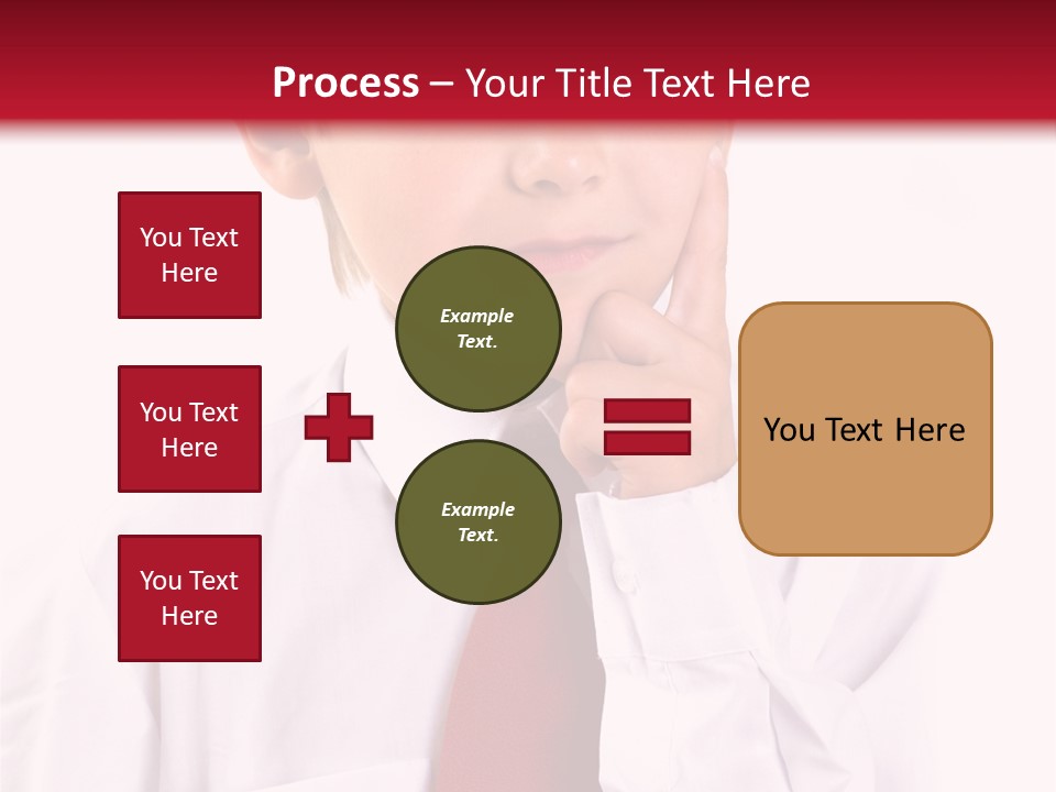 Thinking Boy PowerPoint Template