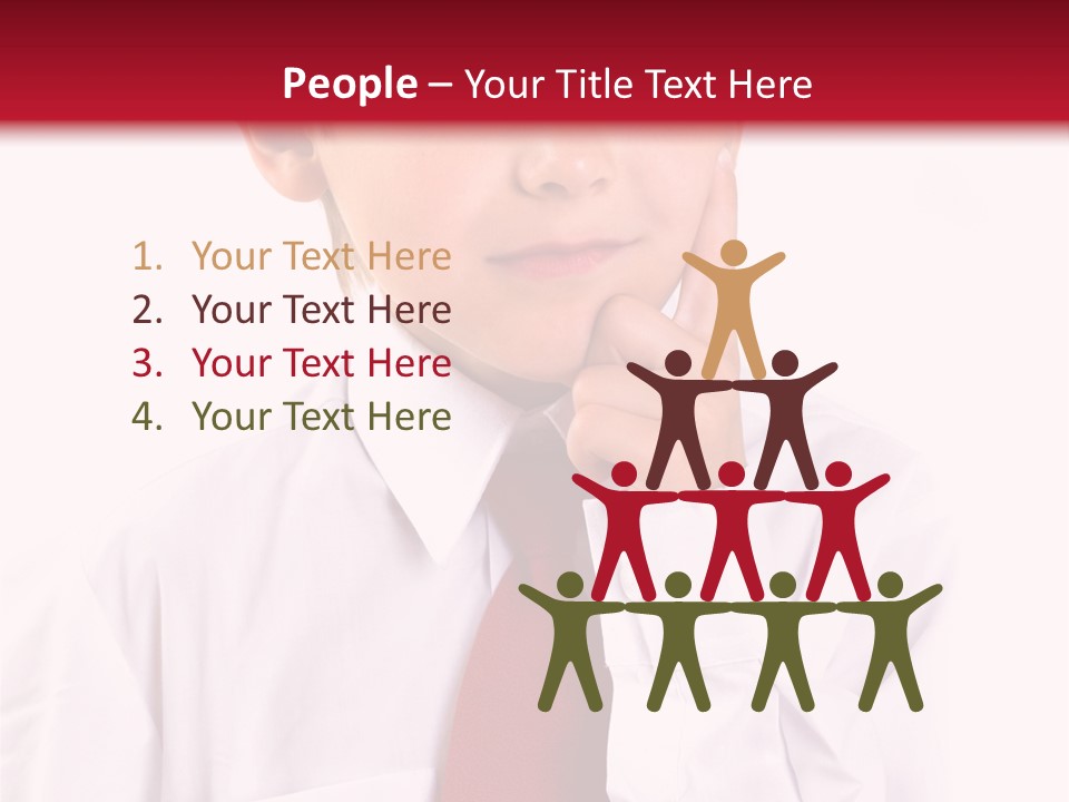 Thinking Boy PowerPoint Template