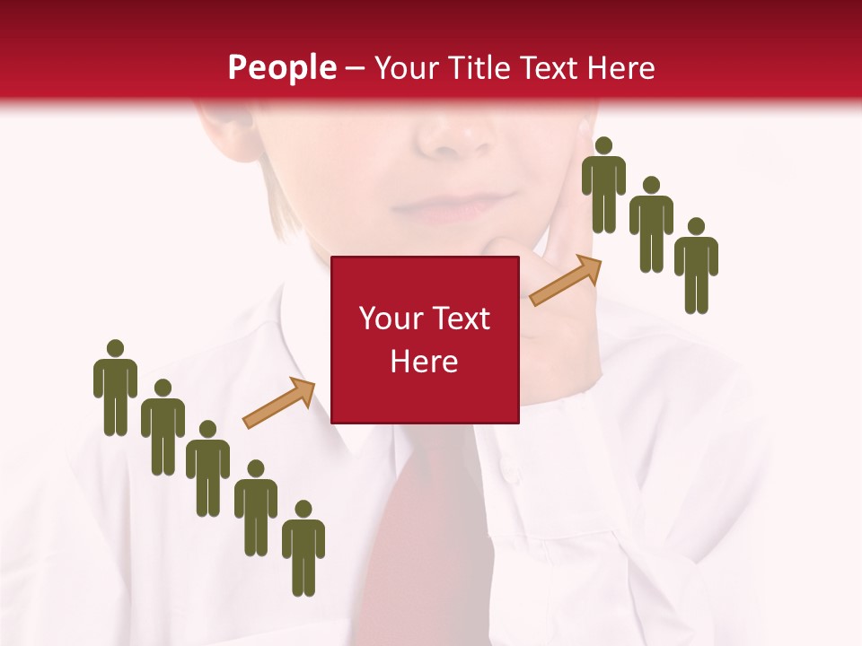 Thinking Boy PowerPoint Template