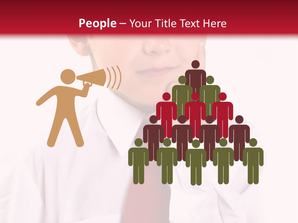 Thinking Boy PowerPoint Template