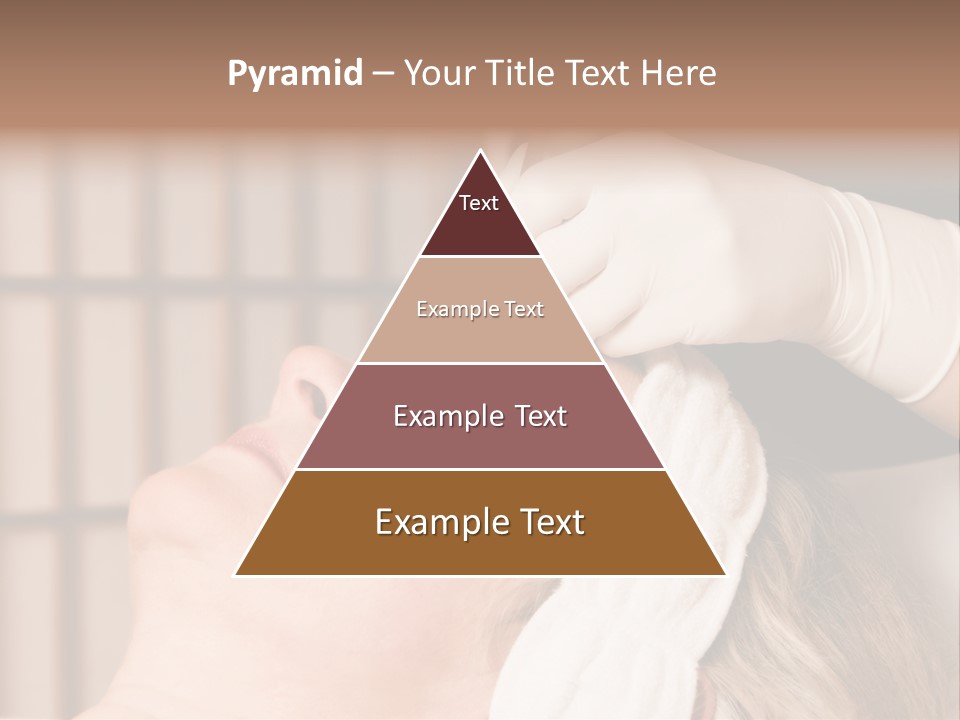 Older Woman Getting Electrolysis On He Face PowerPoint Template