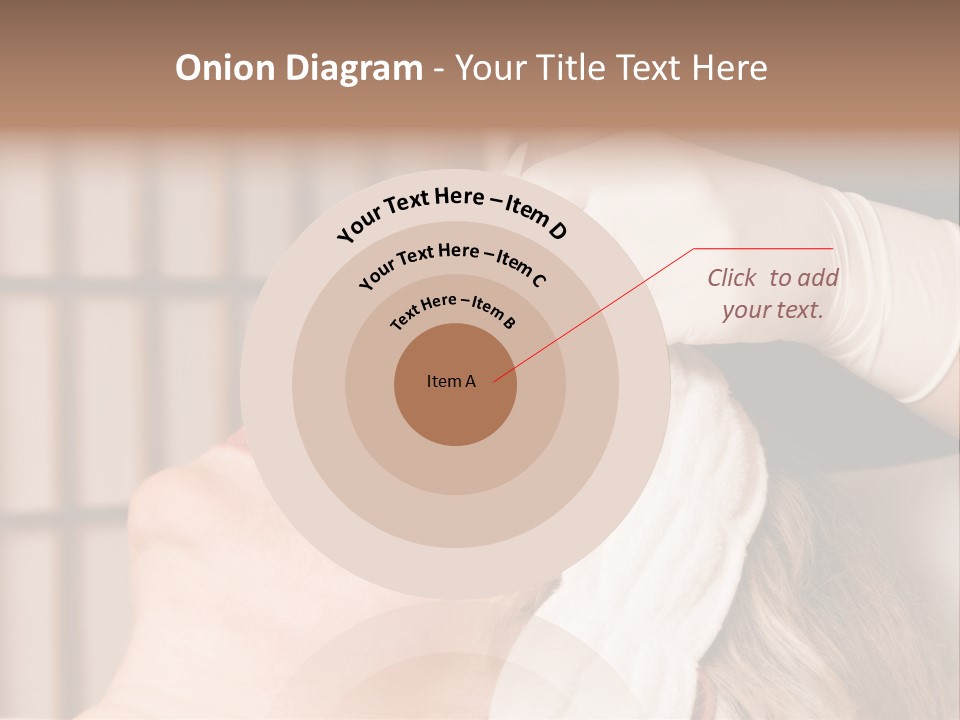 Older Woman Getting Electrolysis On He Face PowerPoint Template
