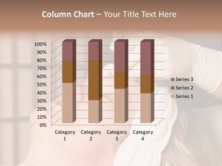 Older Woman Getting Electrolysis On He Face PowerPoint Template