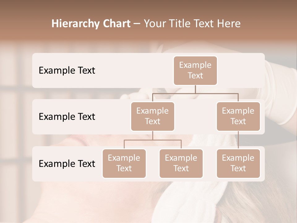 Older Woman Getting Electrolysis On He Face PowerPoint Template