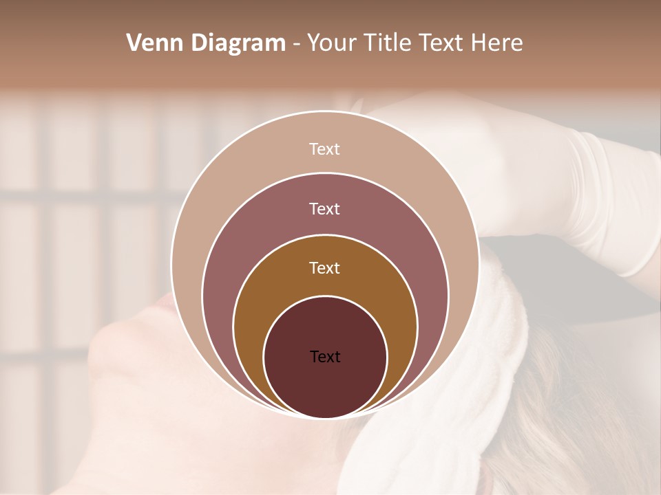 Older Woman Getting Electrolysis On He Face PowerPoint Template