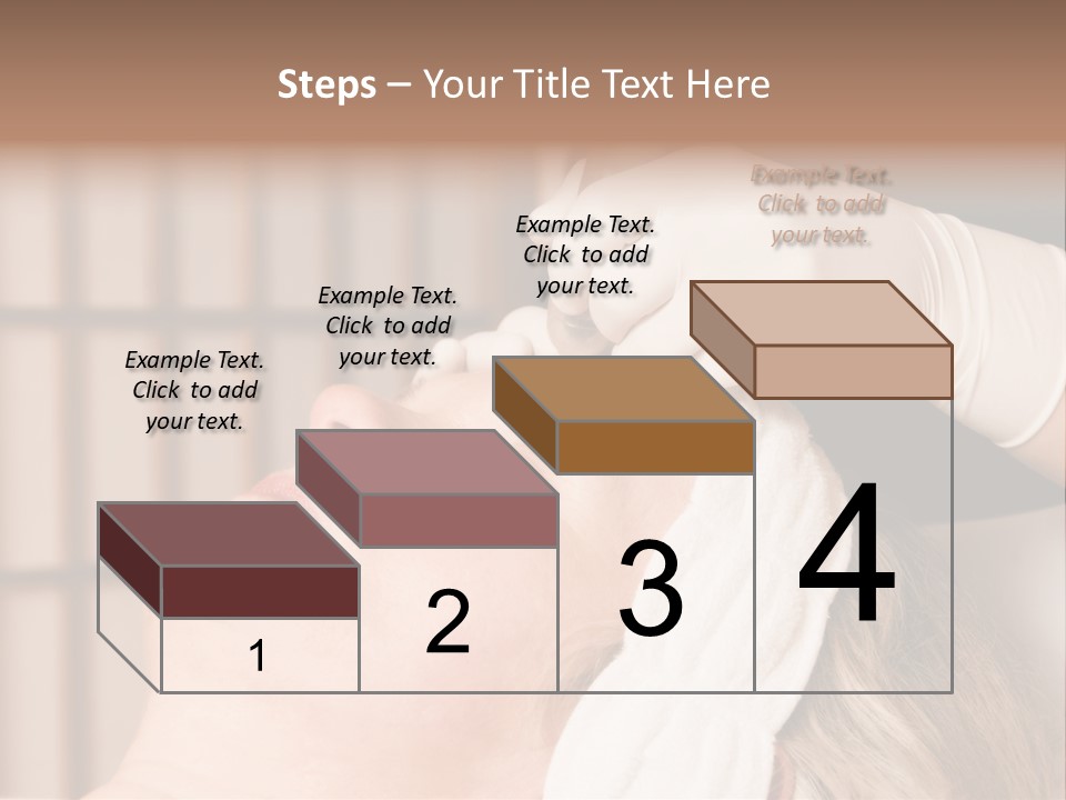 Older Woman Getting Electrolysis On He Face PowerPoint Template