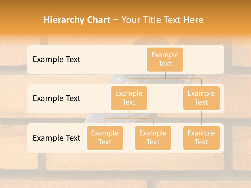 Construction. Bricks Laying. PowerPoint Template