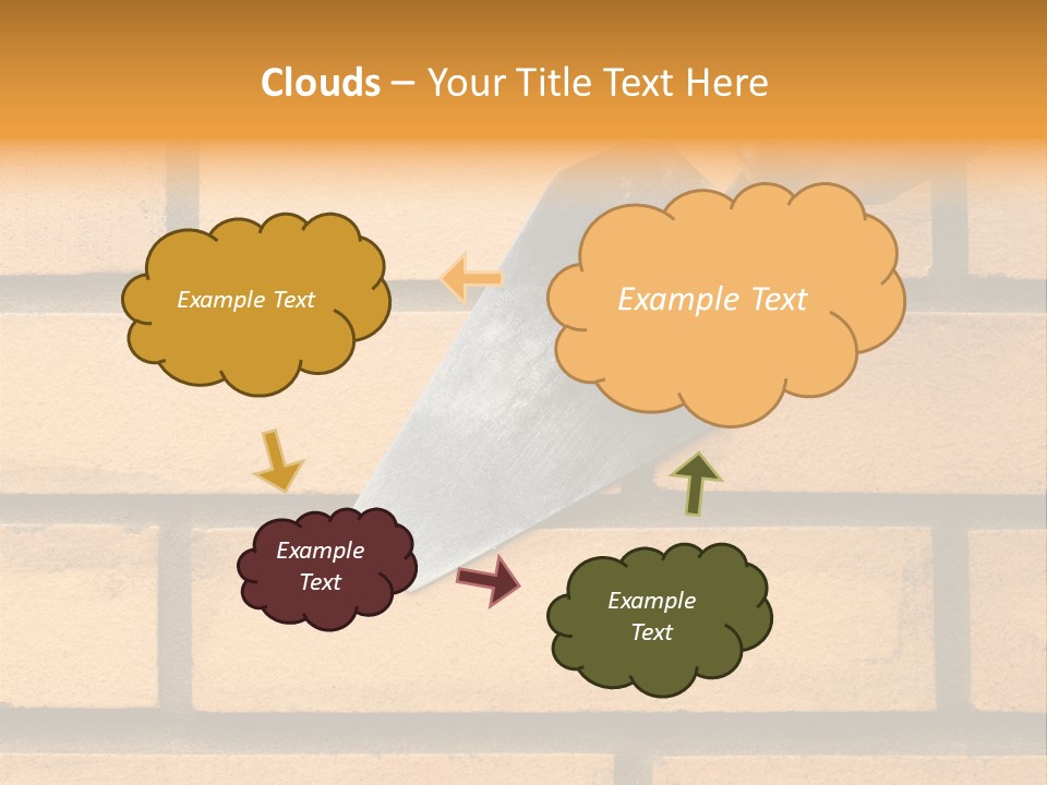 Construction. Bricks Laying. PowerPoint Template