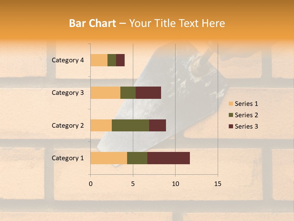 Construction. Bricks Laying. PowerPoint Template