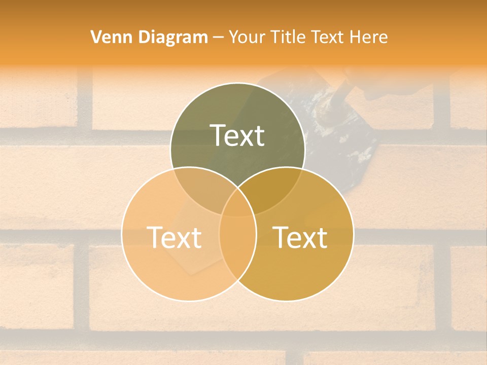 Construction. Bricks Laying. PowerPoint Template