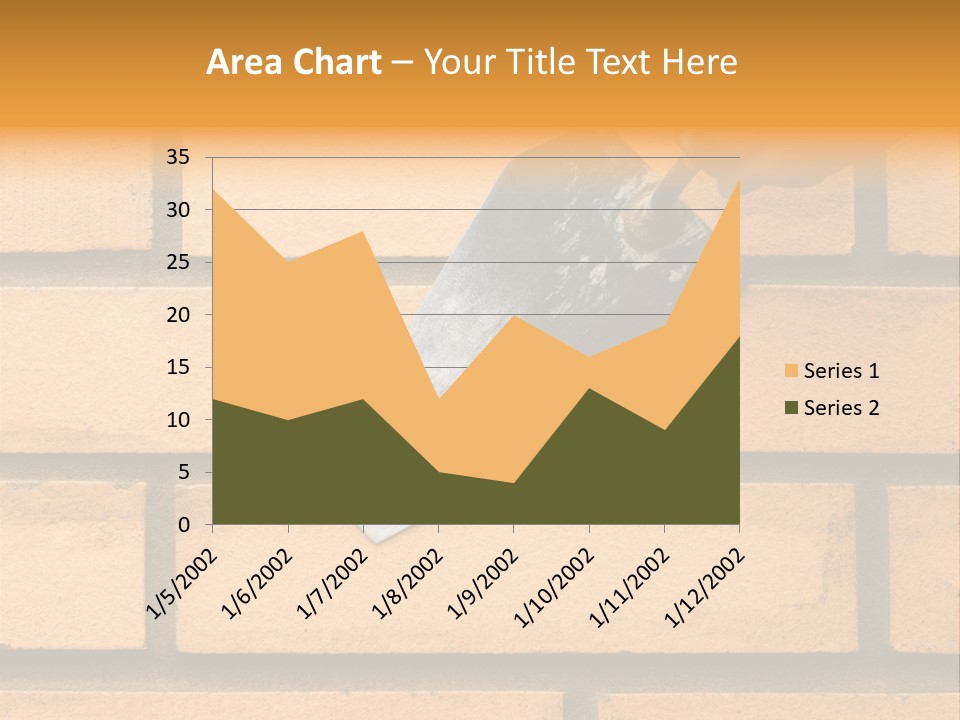 Construction. Bricks Laying. PowerPoint Template