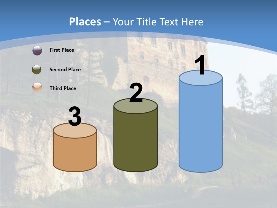 Castle In Ojcowski National Park PowerPoint Template