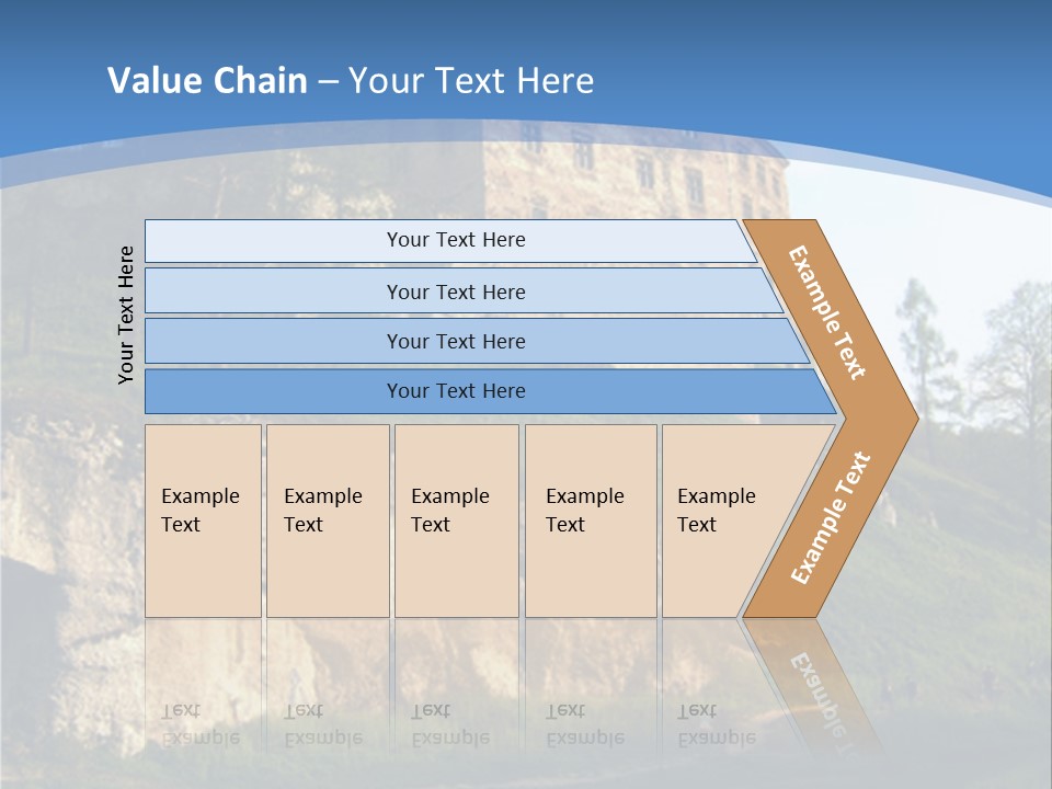 Castle In Ojcowski National Park PowerPoint Template