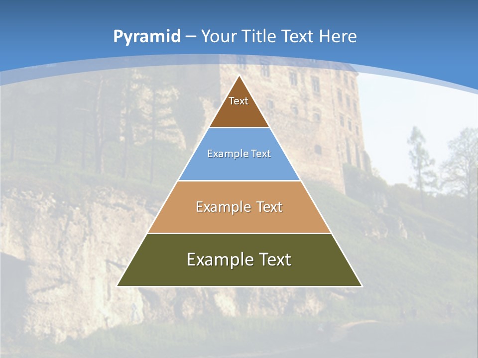 Castle In Ojcowski National Park PowerPoint Template