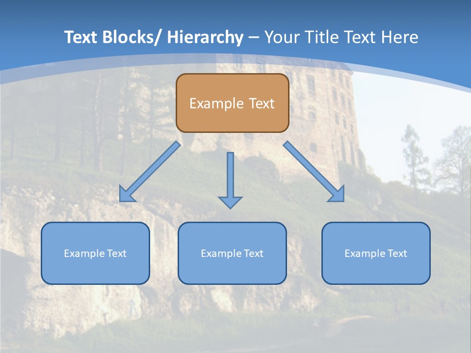 Castle In Ojcowski National Park PowerPoint Template